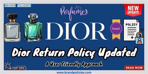 dior couture return policy.